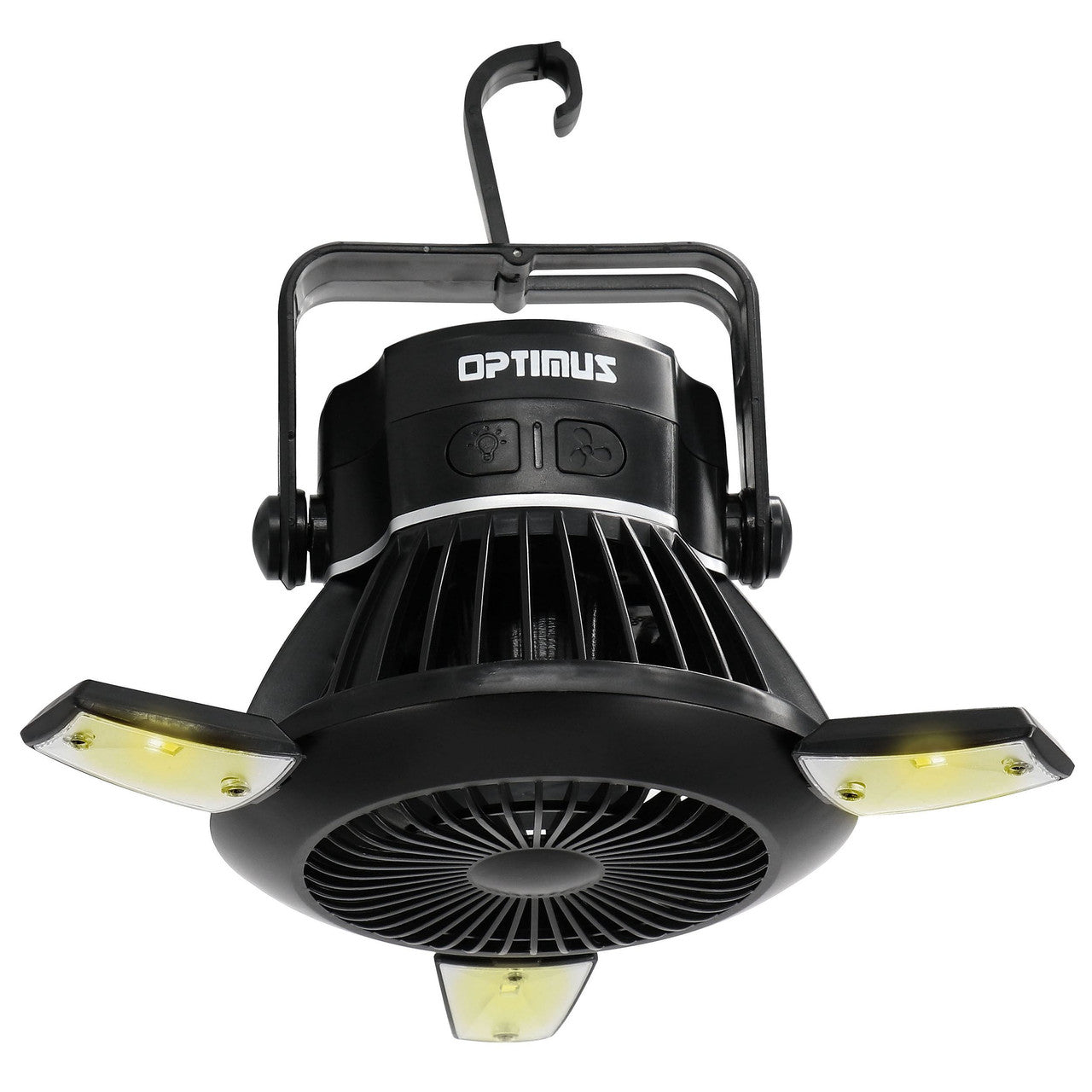Optimus 4 in 1 Camping Outdoor Solar Fan wtih LED Light