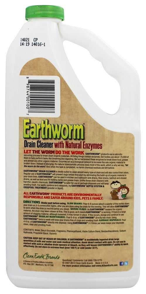 EARTHWORM DRAIN CLEANER ( 6 X 32 OZ   )-1